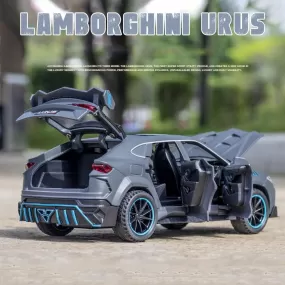 1:32 Alloy Car Model Lux Lamborghini-Urus Coupe SUV Diecast Metal Vehicle Display Gifts Birthday for Children Christmas Toy