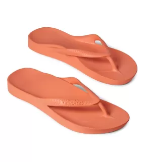 Archies Footwear Arch Support Flip Flops Peach