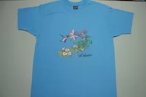 Arkansas Hummingbird Vintage 90's Single Stitch Made in USA Tourist Location T-Shirt