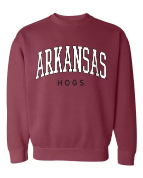 Arkansas Razorbacks Filled Gault Cardinal Sweatshirt