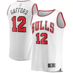 Chicago Bulls Daniel Gafford Fanatics Branded Replica Fast Break Association Jersey Kids - White | Ireland V0028I9