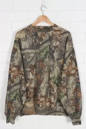 COMMANDER Camo Hunting All Over Nature Sweatshirt (XL)