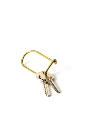 Craighill Wilson Keyring Brass