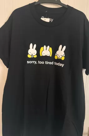 Daisy Street x Miffy Sorry Too Tired Oversized Tee