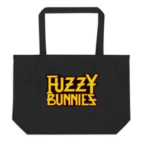 Fuzzy Bunnies Large organic tote bag