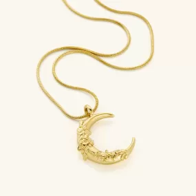 Jasmine Crescent Necklace | VELA x Nominal