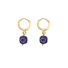 Nila Ava Earrings - Blue