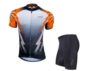 Nuckily Mycycology NJ500-NS355 Half Sleeves Jersey and Gel Padded Shorts