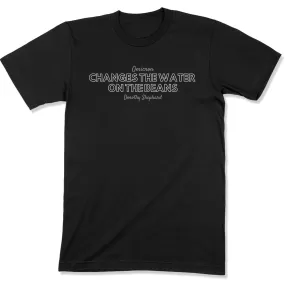 Omicron Changes the Water on the Beans Unisex T-Shirt