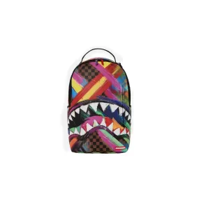 Sprayground Zaino Shark in paint multicolor