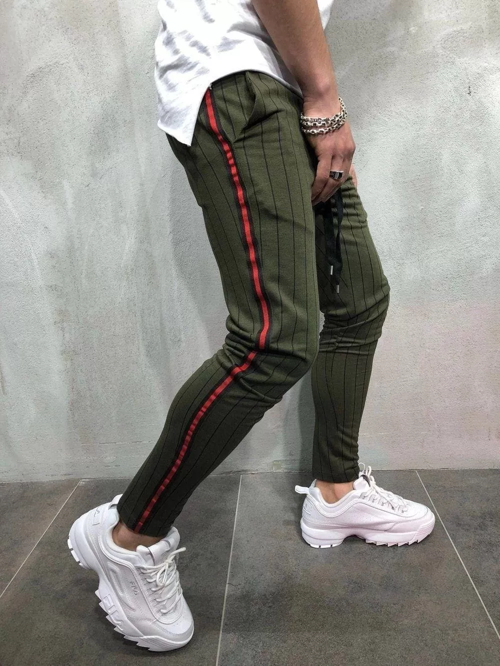 Striped Jogger Pants For Men