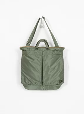 TANKER 2Way Helmet Bag Sage Green