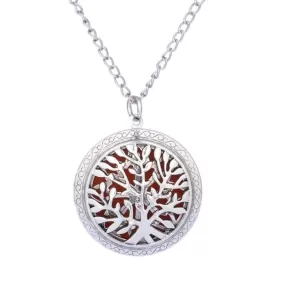 Tree of Life Aroma Diffuser Necklace